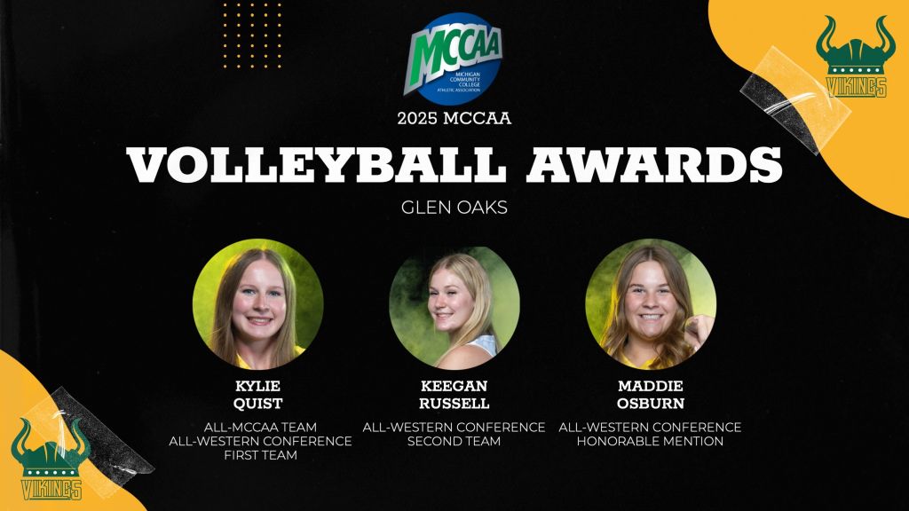 Glen Oaks’ Quist, Russell and Osburn earn honors